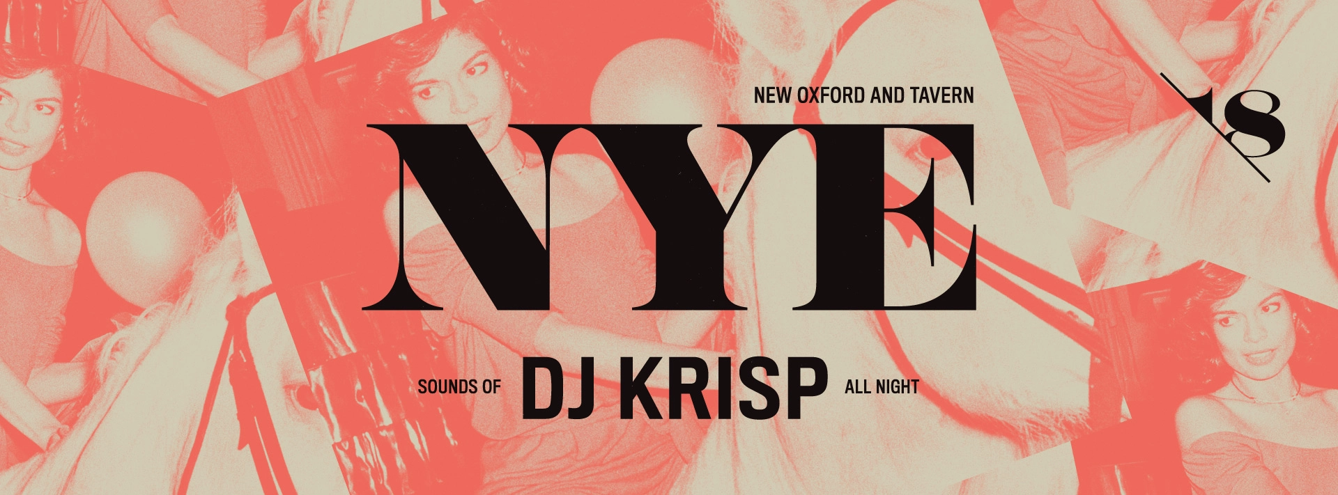 Event image for Studio 54 // NYE 2018 at Tavern & The New Oxford