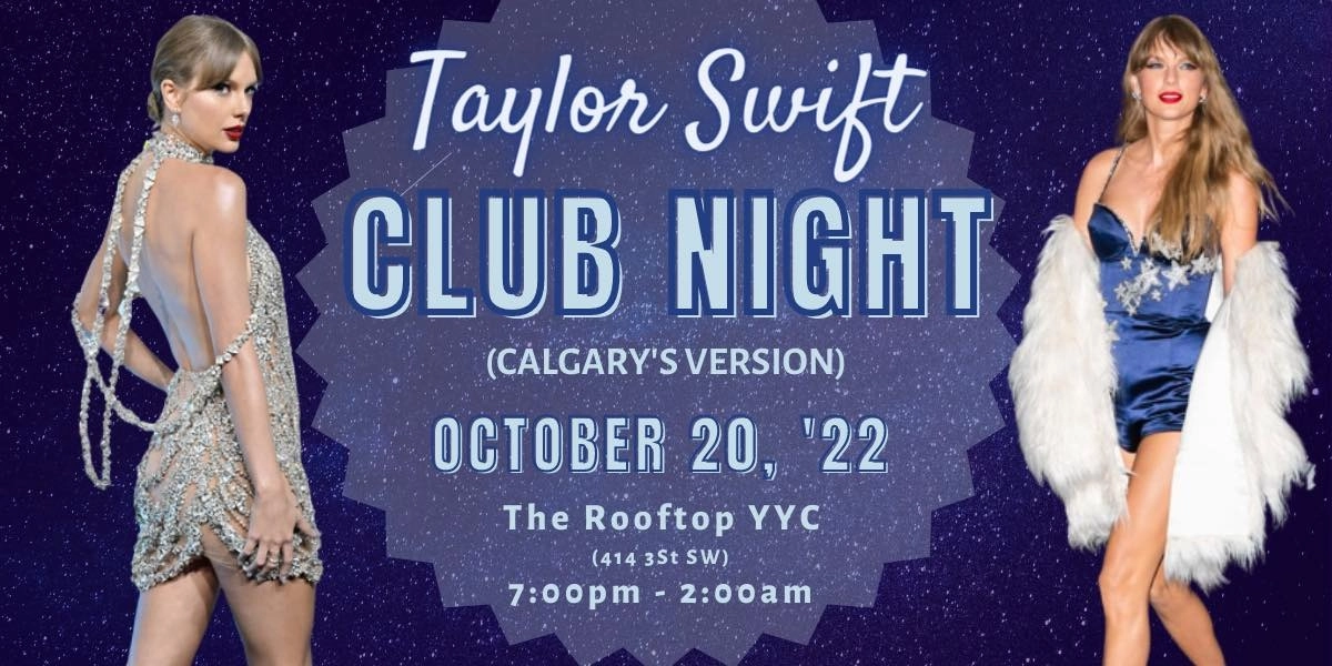 Event image for Taylor Swift Club Night (Calgary's Version): Midnights Edition
