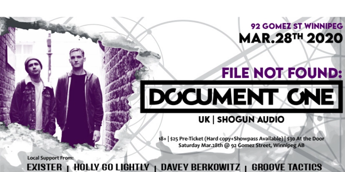 Event image for File Not Found Document One