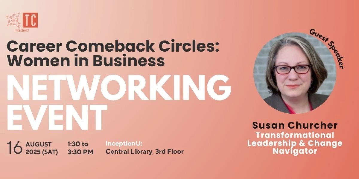 Event image for Career Comeback Circles: Women in Business Networking Event