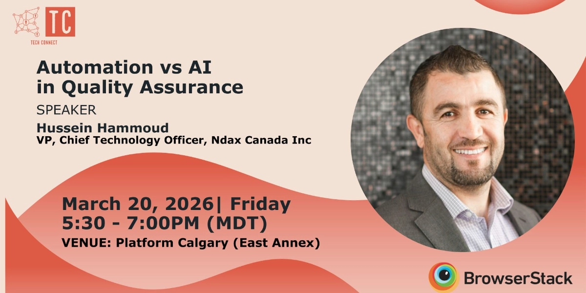 Event image for AI Meets Automation. Transforming How We Test Software