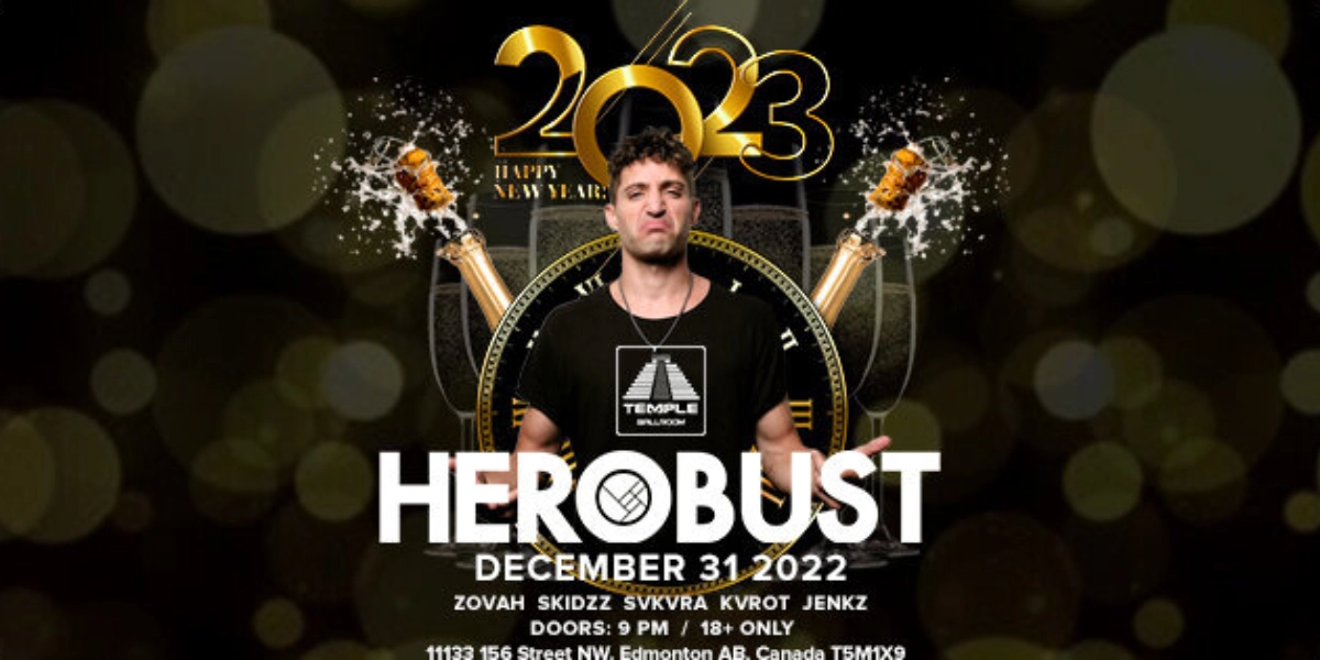 Event image for TEMPLE BALLROOM PRESENTS : HEROBUST / BUSTED NYE EVENT