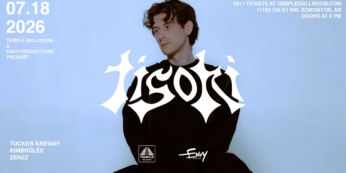 Event image for TEMPLE BALLROOM & ENVY PRODUCTIONS PRESENTS: TISOKI // FREE BEFORE 10:30 PM