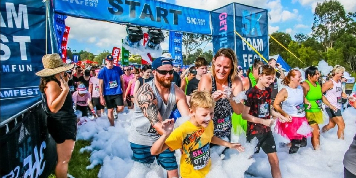 Event image for The 5K Foam Fest - VANCOUVER ISLAND, BC