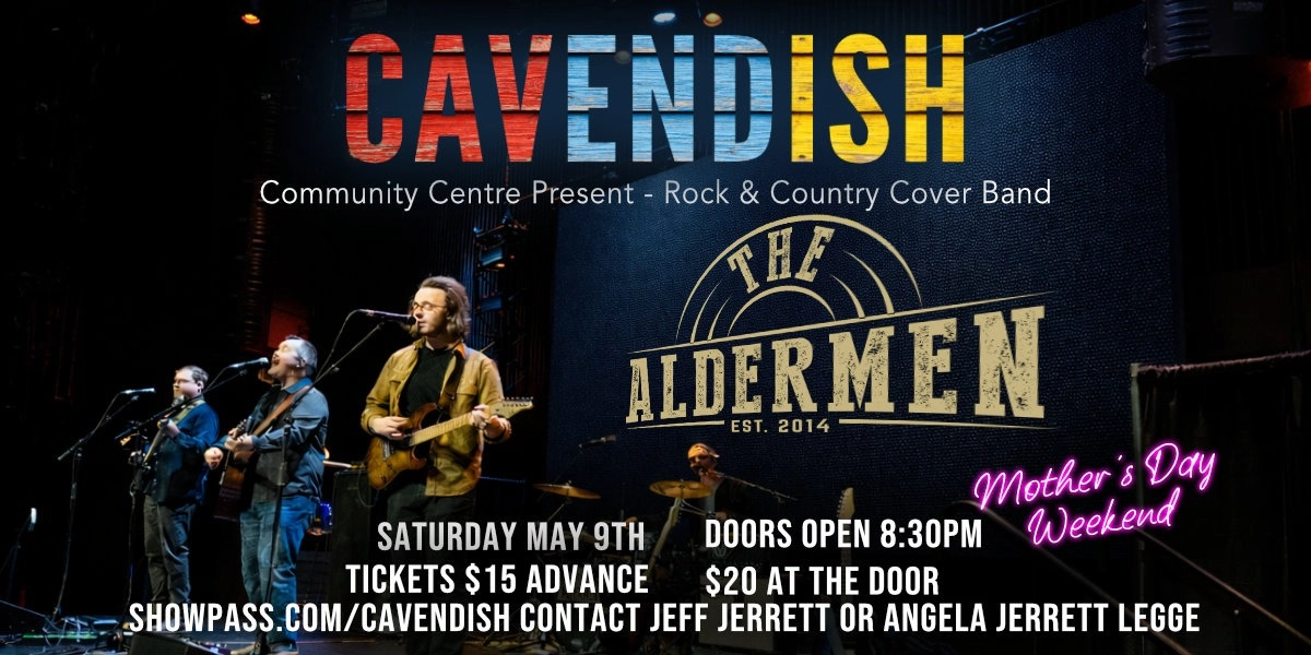 Event image for The Aldermen - Cavendish Community Centre