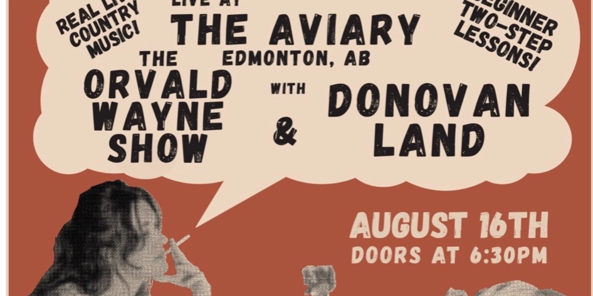 Event image for Dani-Rae Clark (Vancouver) w. Orvald Wayne & Donovan Land @ The Aviary!