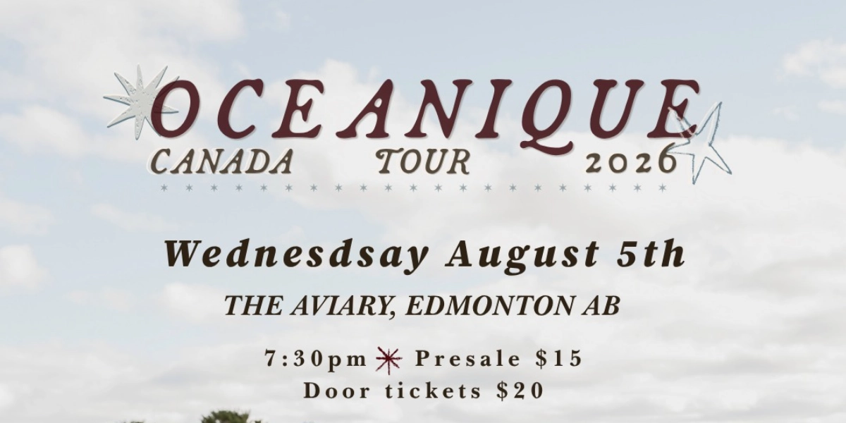 Event image for Oceanique (Aus) w. Tayler Grace @ The Aviary!