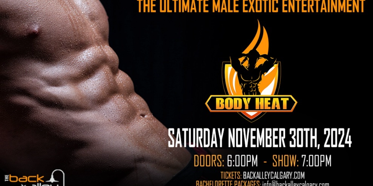 Event image for Canada's #1 Male Revue - BODY HEAT - Calgary