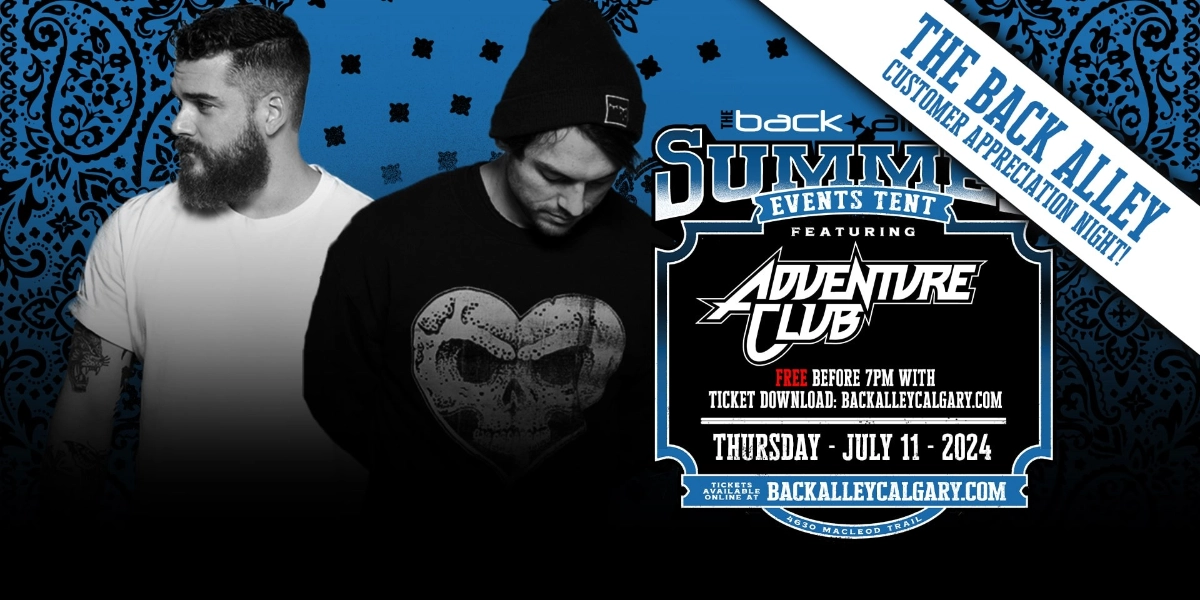 Event image for Adventure Club | Calgary | Back Alley Tent