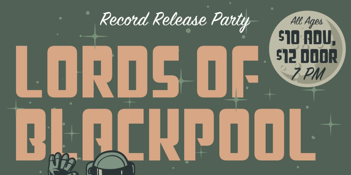 Event image for Lords of Blackpool Album Release party