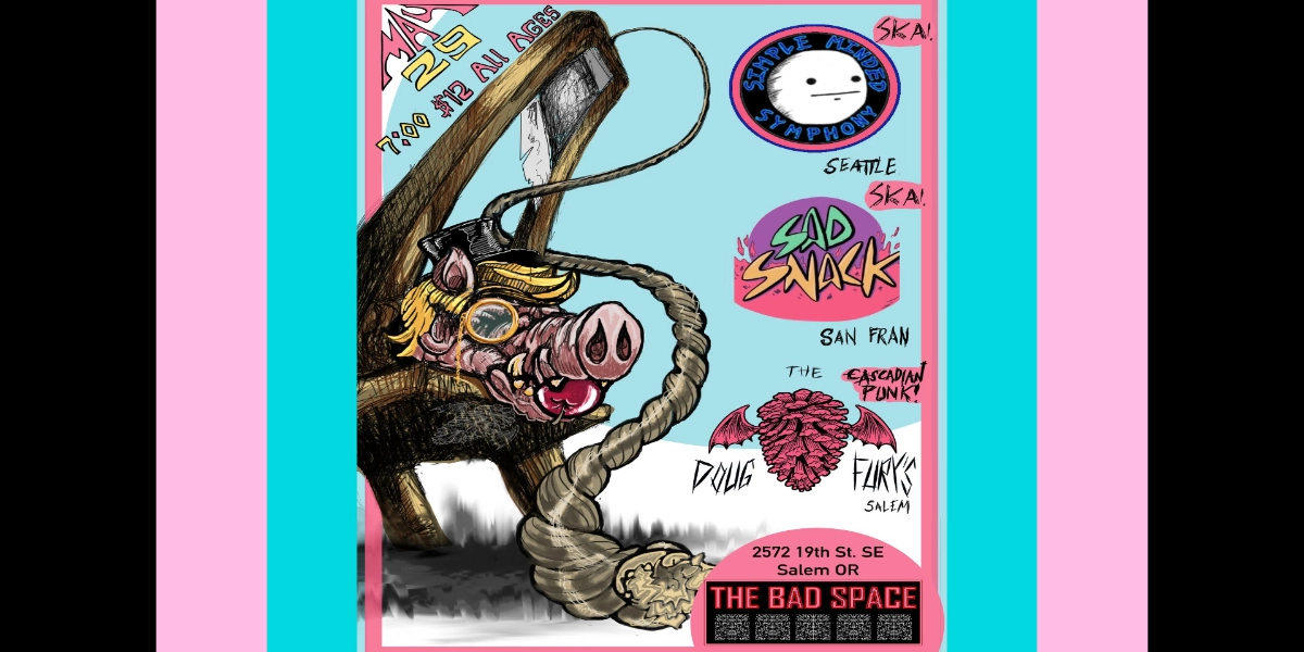 Event image for The Doug Fury's, Sad Snack, Simple Minded Symphony