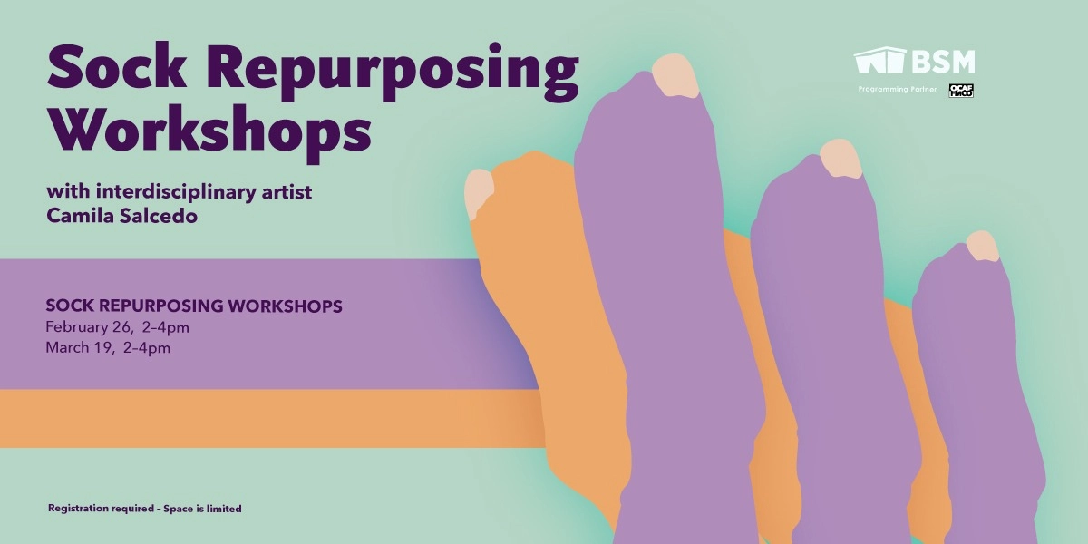 Event image for Sock Repurposing with Camila Salcedo