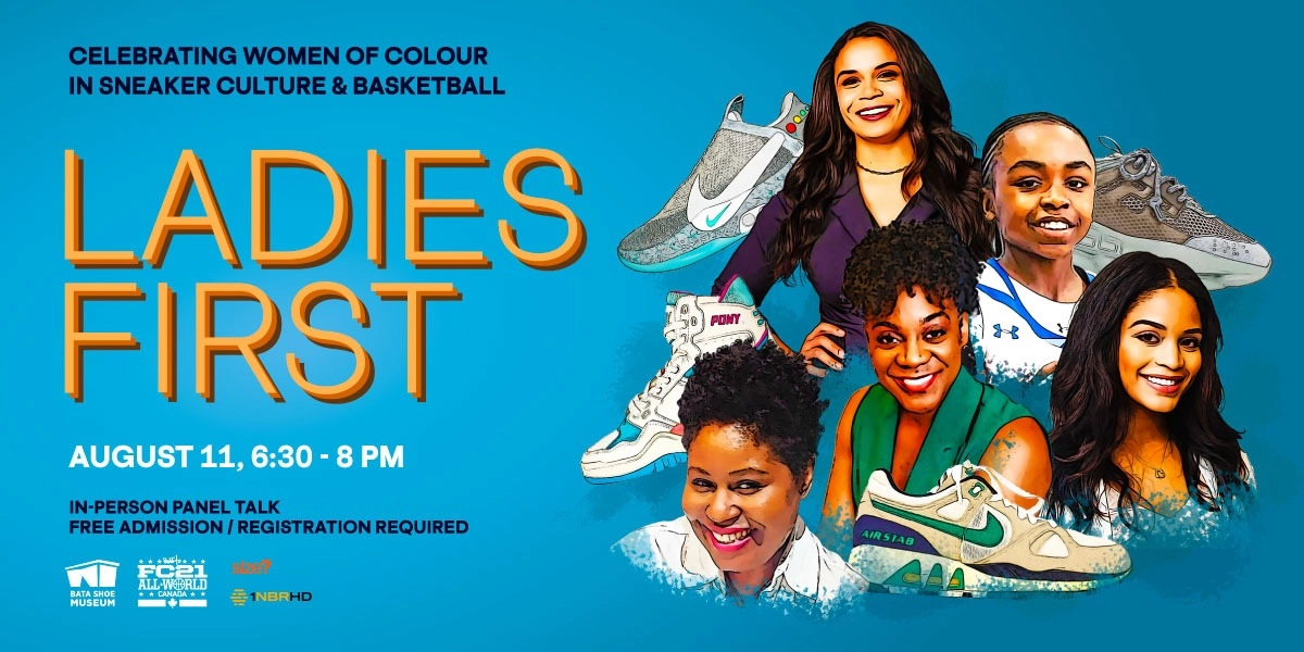 Event image for Ladies First: Celebrating Women of Colour In Sneaker Culture & Basketball