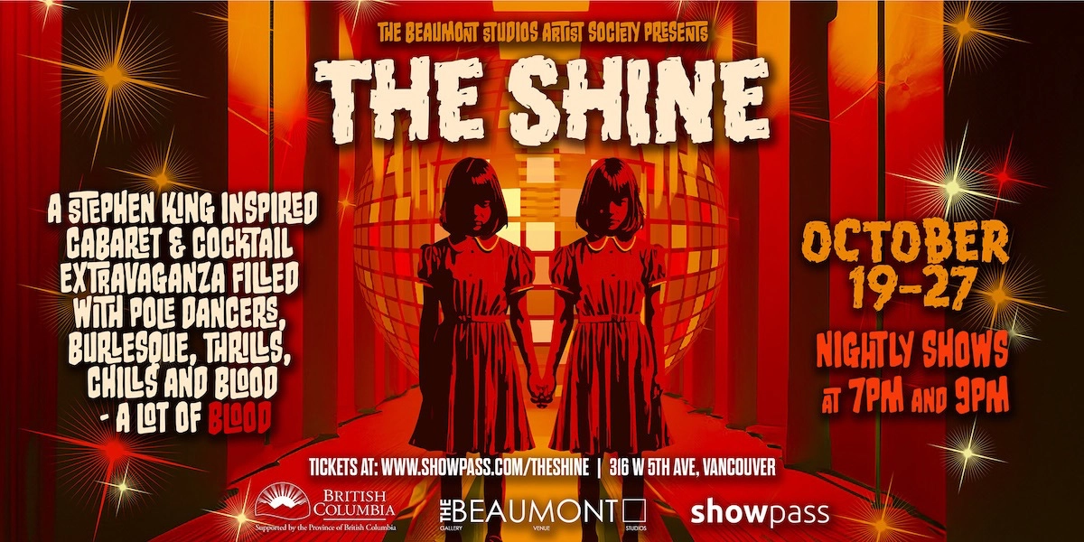 Event image for The Shine | A Stephen King themed Cocktail & Burlesque Bonanza!