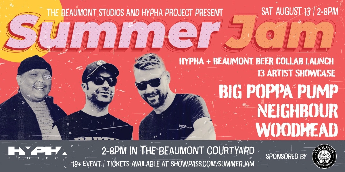 Event image for Beaumont & Hypha present Summer Jam 2022