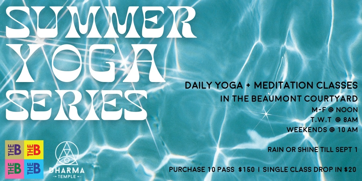 Event image for Outdoor Yoga @ The Beaumont (AUGUST)