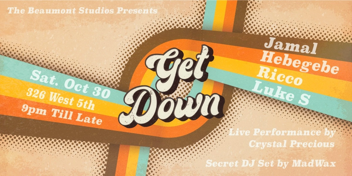 Event image for The Get Down: A Beaumont Halloween Special