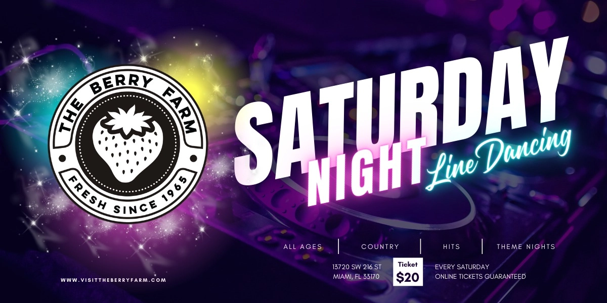 Event image for Line Dancing Nights at The Berry Farm