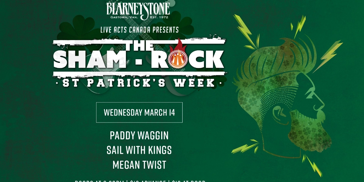 Event image for Paddy Waggin with Sail with Kings and Megan Twist