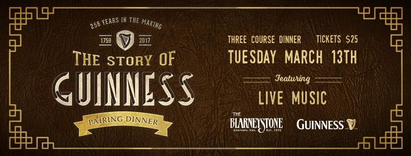 Event image for Story of Guinness - 3 Course Pairing Dinner