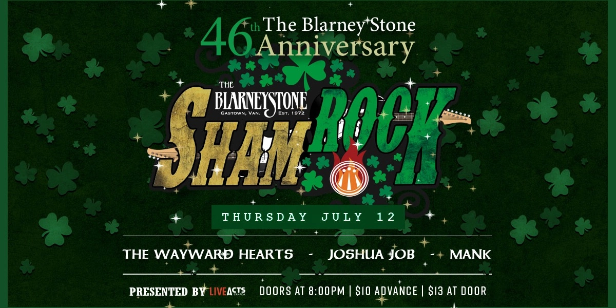 Event image for The Wayward Hearts w/ Joshua Job and Mank