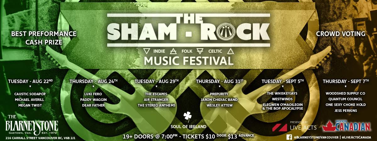 Event image for SHAMROCK - August 22nd