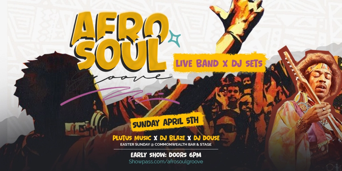 Event image for THE AFRO-SOUL GROOVE