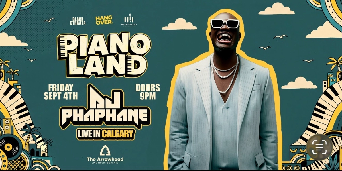 Event image for PIANO LAND - DJ PHAPHANE LIVE IN CALGARY