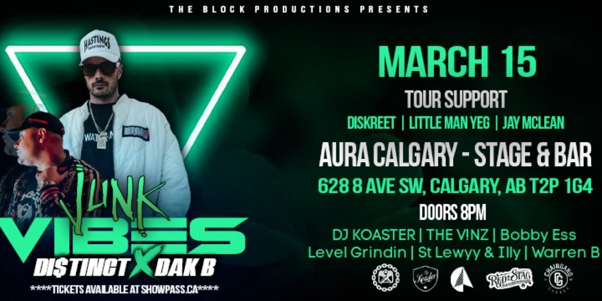 Event image for JUNK - LIVE IN CALGARY w DI$TINCT