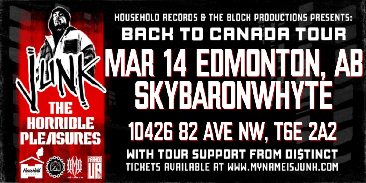 Event image for Junk - Horrible Pleasures Edmonton!