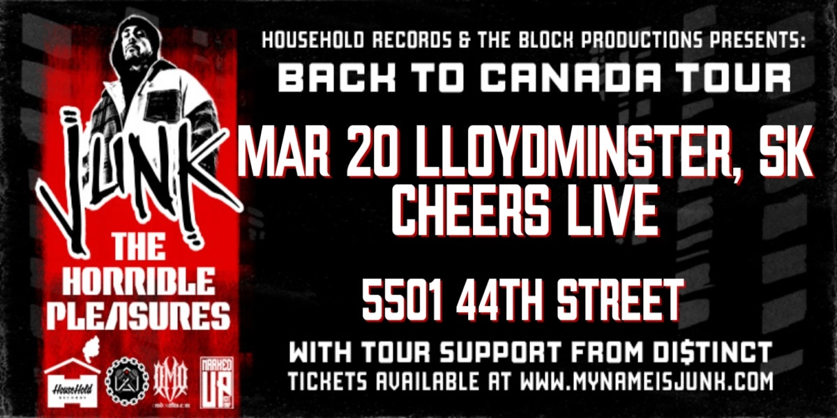 Event image for Junk - Horrible Pleasures Lloydminster!