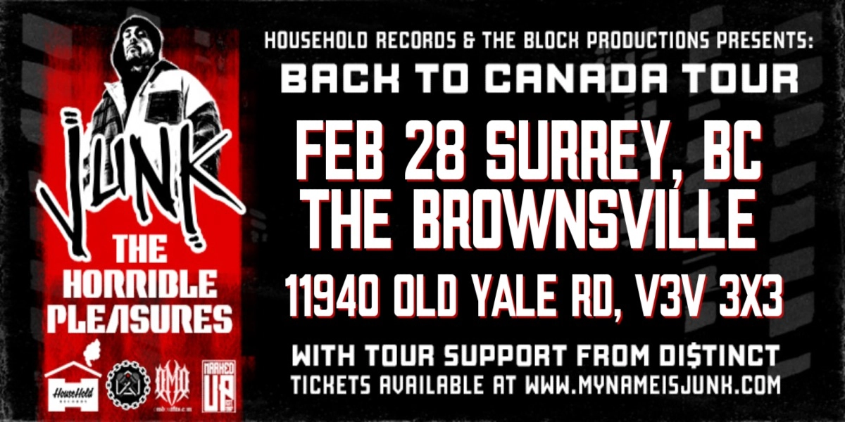 Event image for Junk - Horrible Pleasures SURREY!