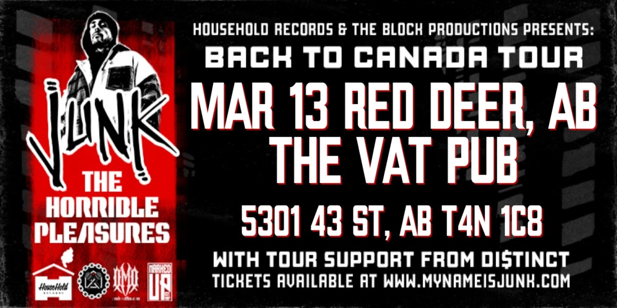 Event image for Junk - Horrible Pleasures Red Deer!
