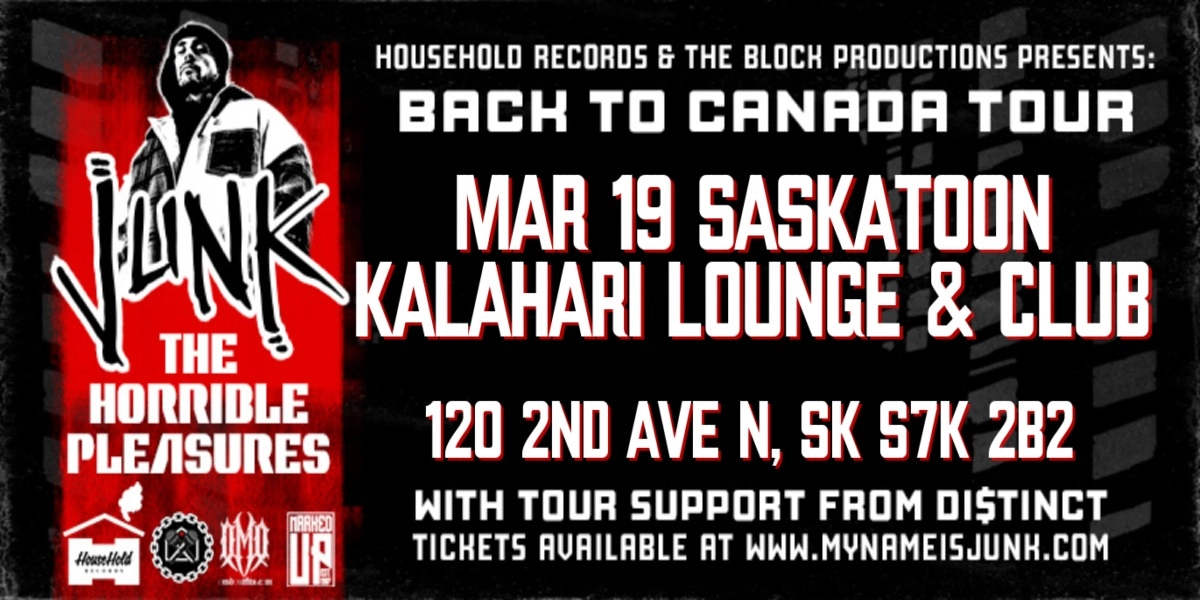 Event image for Junk - Horrible Pleasures Saskatoon!