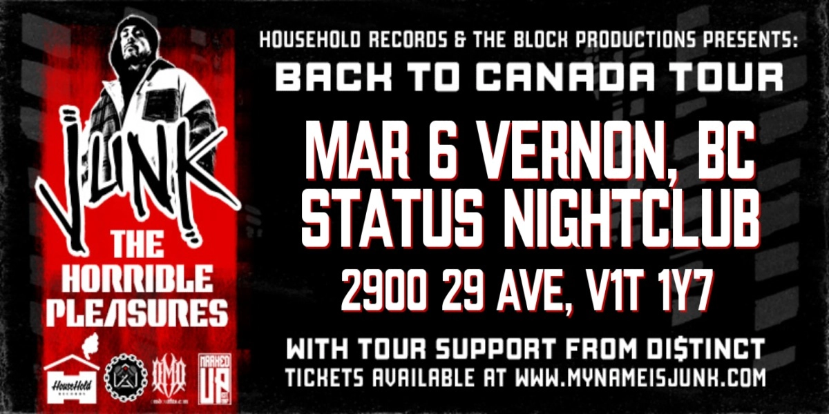 Event image for Junk - Horrible Pleasures Vernon!