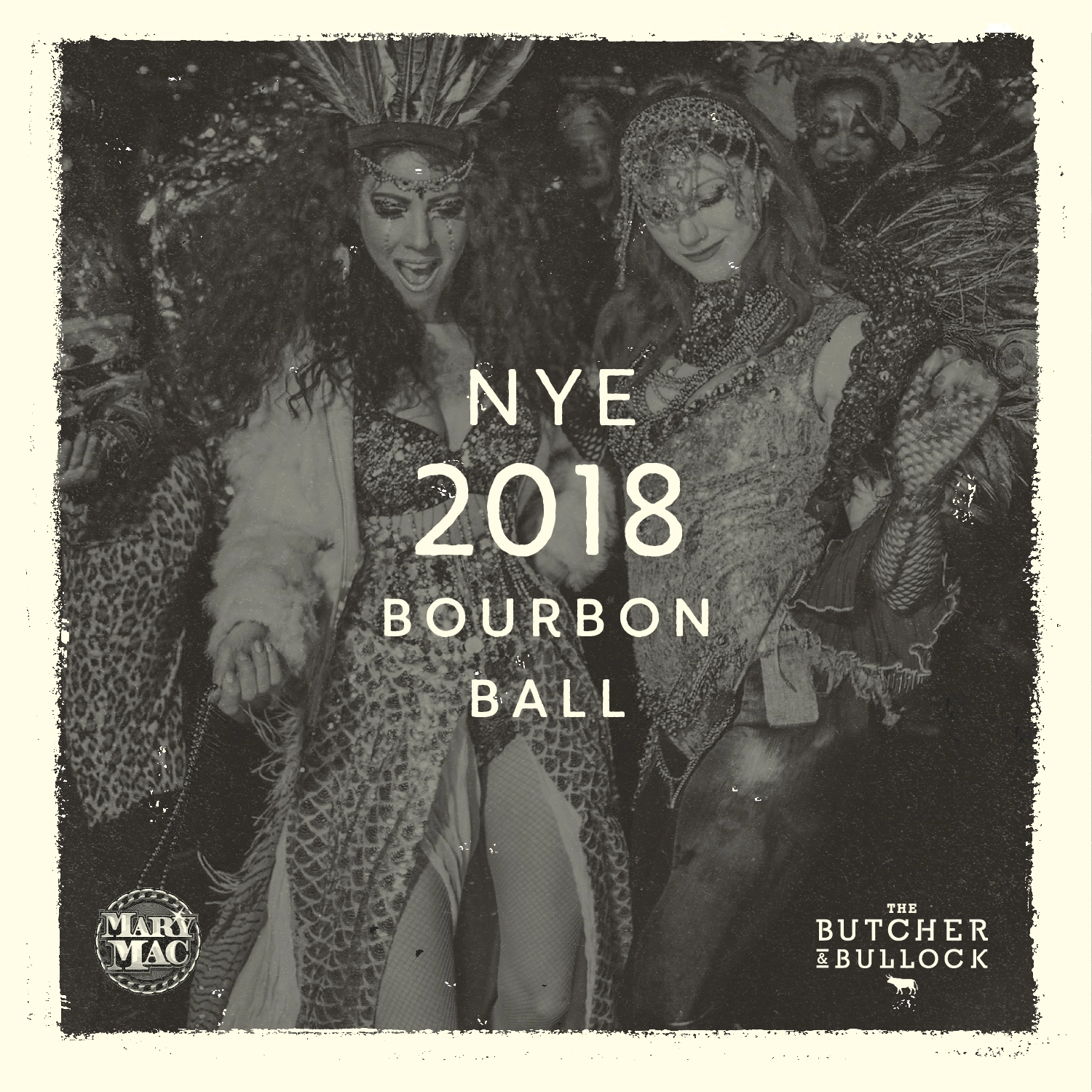 Event image for Bourbon Ball // NYE 2018 at The Butcher & Bullock