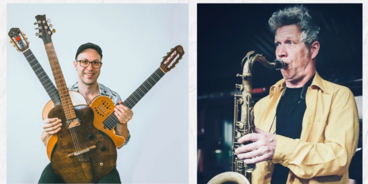 Event image for Joel Miller (saxophone) & Rodrigo Simões (guitar)
