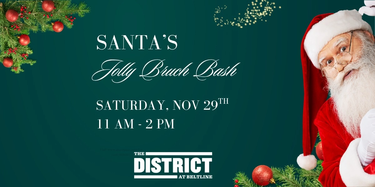 Event image for The District at Beltline's Santa's Jolly Brunch Bash