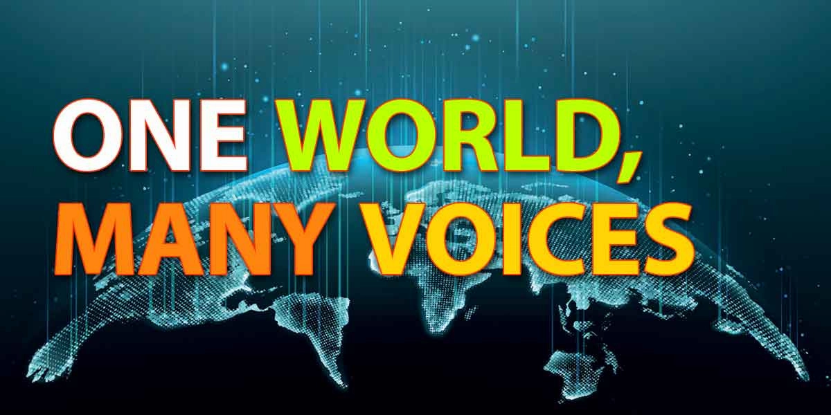 Event image for ONE WORLD, MANY VOICES
