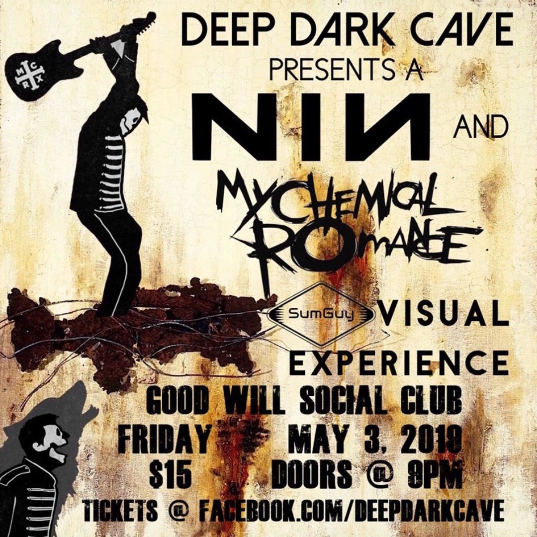 Event image for Nine Inch Nails and My Chemical Romance Tribute Show