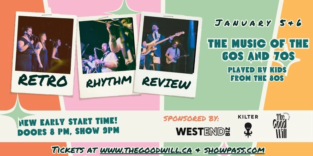Event image for Retro Rhythm Review! Two nights at The Good Will!