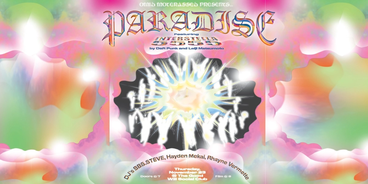 Event image for Omid Moterassed Presents… “PARADISE @ THE GOOD WILL”