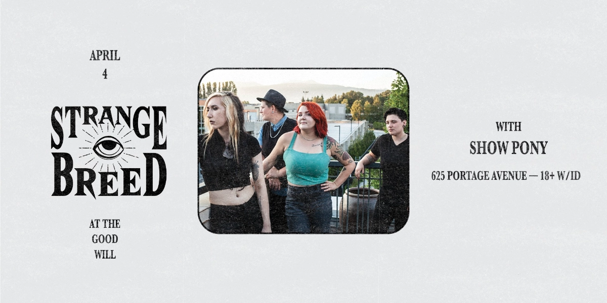 Event image for STRANGE BREED w/ Show Pony