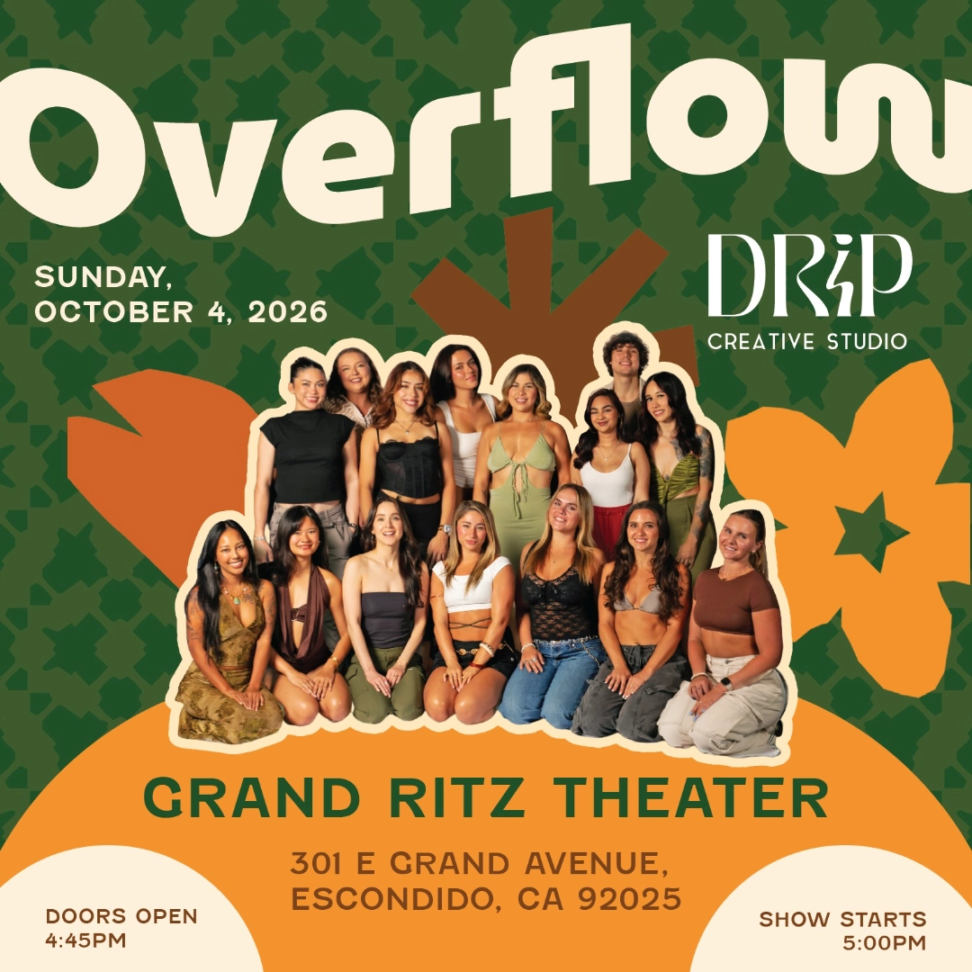Event image for Drip Creative Studio Presents Overflow