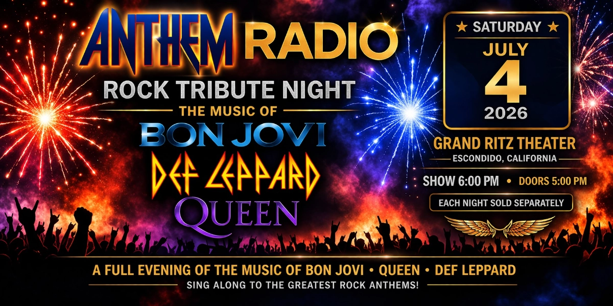 Event image for Anthem Radio Rock Tribute Night