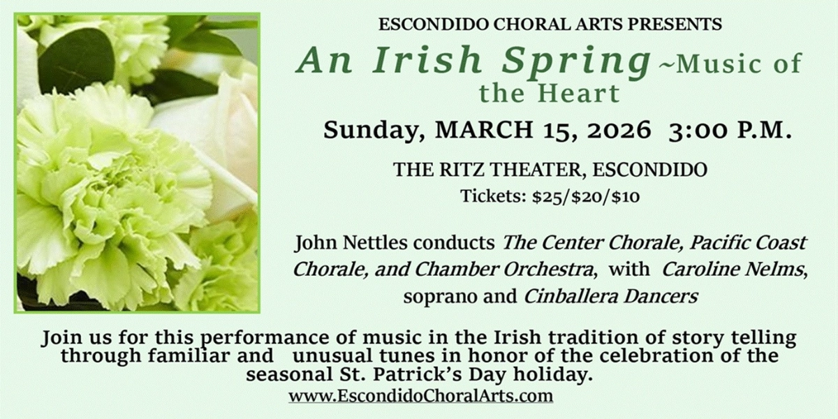 Event image for An Irish Spring-Music of the Heart