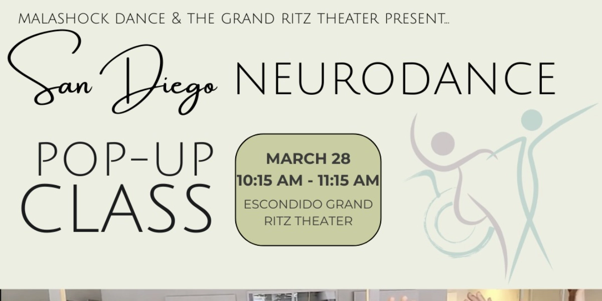 Event image for San Diego NeuroDance Pop-Up Class
