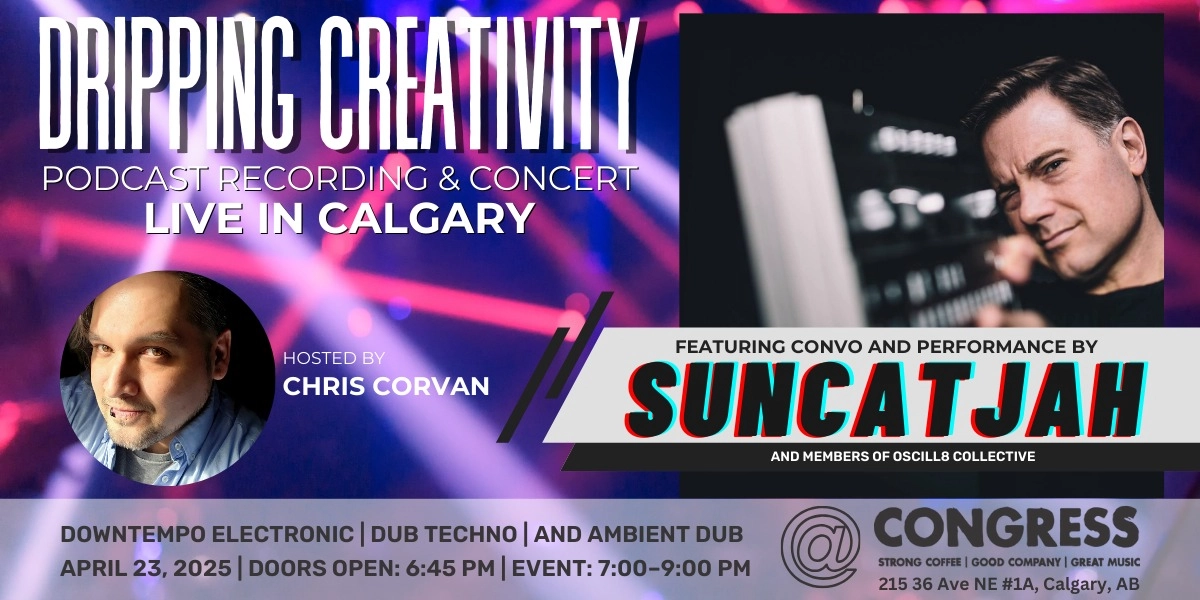 Event image for Dripping Creativity Live | Podcast Recording and Concert