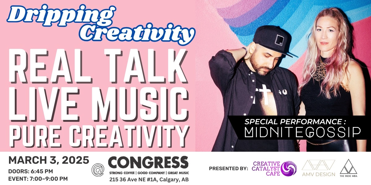 Event image for Dripping Creativity Live Podcast and Concert