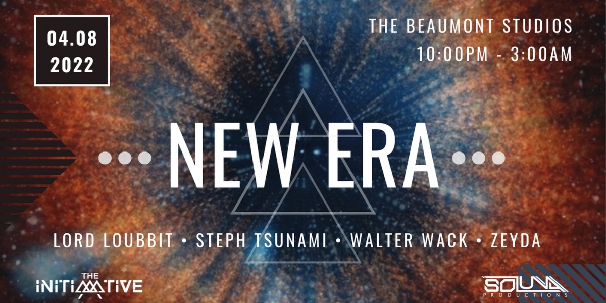 Event image for The Initiative Presents: New Era